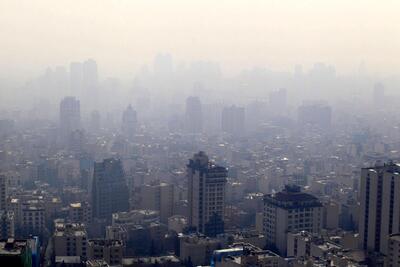تداوم آلودگی هوا در پایتخت با شاخص کیفیت ۱۱۸