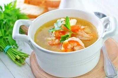 سوپ میگو، غذای سریع بوشهری‌ها