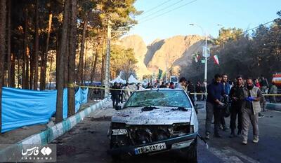 خبرگزاری فارس - فیلم جدید از لحظه انفجار دوم حادثه تروریستی کرمان