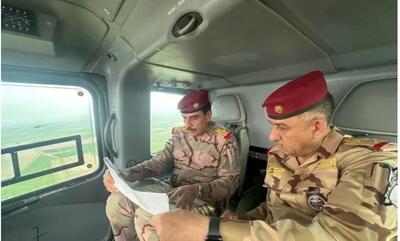 سفر هیئت عالی‌رتبه نظامی عراق به کرکوک
