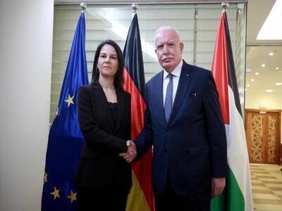 هشدار وزرای خارجه آلمان و فلسطین درباره تحرکات صهیونیست‌ها در رفح