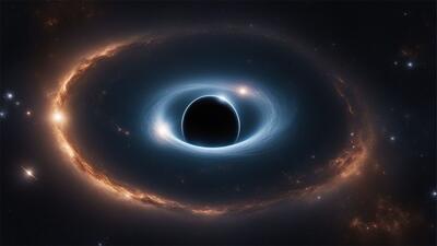 چرخش سریع سیاه‌چاله مرکز کهکشان راه شیری فضا-زمان را به‌شدت خم کرده است