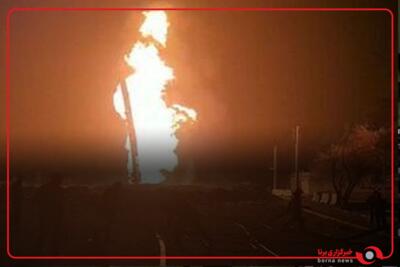 مدیر مرکز راهبری شبکه گاز: انفجار خرابکارانه در خط لوله بروجن خسارت جانی نداشت