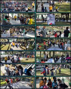 اجرای طرح ملی ورزش با مردم در پارک ملت ایلام