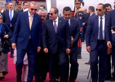 اردوغان به قاهره رفت/ قفل 12 ساله شکسته شد