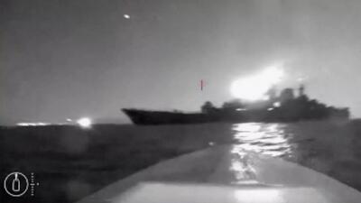 اوکراین یک کشتی روسی را غرق کرد