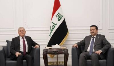 تأکید رئیس‌جمهور و نخست‌وزیر عراق بر لزوم پایان حضور نیروهای آمریکایی