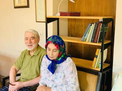 عکس جدید از میرحسین موسوی و زهرا رهنورد در چهاردهمین سال حصر