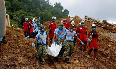 شمار قربانیان رانش زمین در فیلیپین به ۹۲ نفر رسید