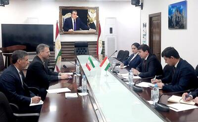 دیدار سفیر ایران با رئیس کمیته رشد گردشگری تاجیکستان