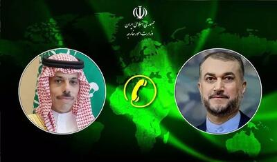 وزیران امور خارجه ایران و عربستان وضعیت انسانی غزه را بررسی کردند