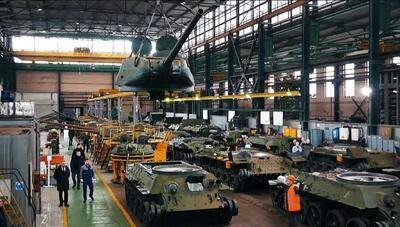 خط تولید تانک در روسیه