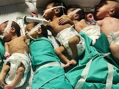 نوزدان نارس فلسطینی در بیمارستان النصر چه شدند؟ | ببینید