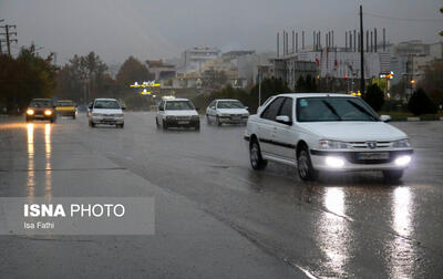 بارش‌ باران تا ظهر شنبه در فارس ادامه دارد/ کاهش دما در هفته پیش‌رو
