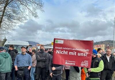 اعتراضات مجدد کشاورزان در آلمان - تسنیم