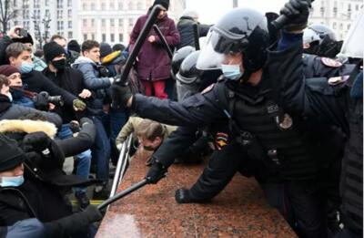 بازداشت ۷۳ نفر در روسیه در مراسم یادبود ناوالنی