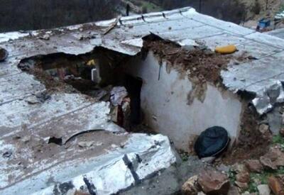 تخریب ۲ واحد مسکونی در دیشموک کهگیلویه بر اثر بارش باران
