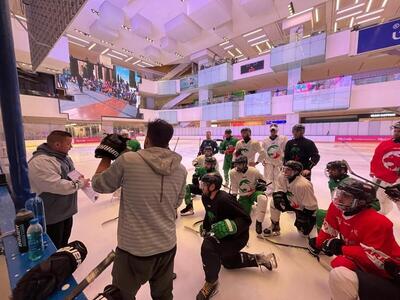 شمارش معکوس تا مسابقات جهانی هاکی روی یخ بوسنی