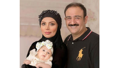 رونمایی مهران غفوریان از جدیدترین عکس هانا و همسرش به مناسبت ولنتاین