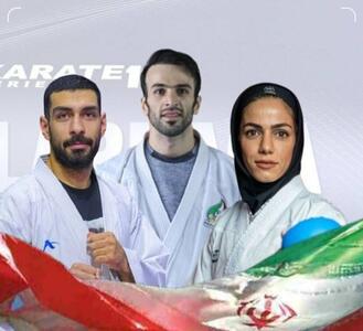 طلایی شدن کاراته ایران در مسابقات قبرس