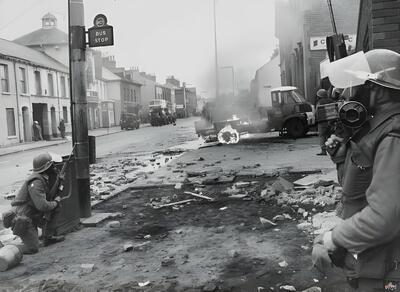 عکس/ روزگاری که ایرلند در آتش جنگ داخلی می‌سوخت
