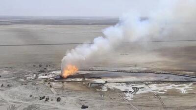 (تصاویر) یک انفجار بزرگ به اندازه ۷۰۰هزار خودرو گاز وارد جو کرد