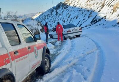 ۴ استان درگیر کولاک برف و آب‎گرفتگی