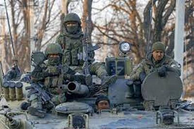 لحظه فرار ارتش اوکراین بعد از حمله روسیه