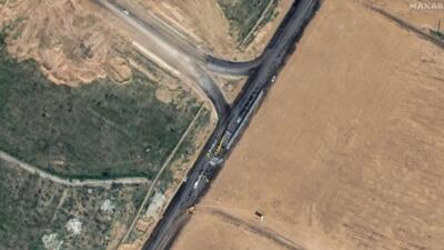 تصاویر ماهواره‌ای نشان می‌دهد مصر در حال ساخت و ساز در مرز با غزه است