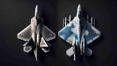آمریکایی یا روسی؛ کدام جنگنده عقاب آسمان است؟/ عکس