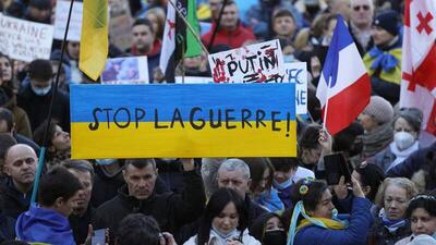 فرانسوی‌ها بدنبال حمایت بیشتر از اوکراین