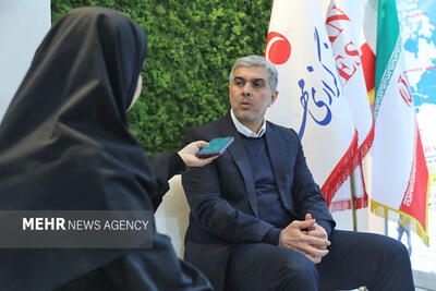 رییس انجمن روابط عمومی از غرفه مهر بازدید کرد