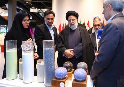 بازدید رئیسی از خانه نوآوری و فناوری ایران (iHiT) در نمایشگاه بین‌المللی تهران - تسنیم