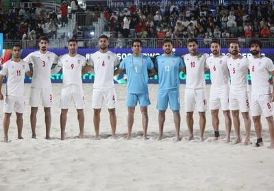 جام جهانی فوتبال ساحلی| صدرنشینی شیرین ایران با شکست تاهیتی/ تقابل با امارات در یک چهارم نهایی - تسنیم