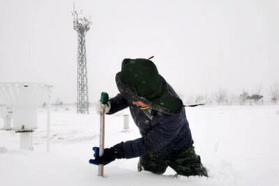 شکستن رکورد ۴۹ ساله ؛ ۸۰ درصد مغولستان زیر برف
