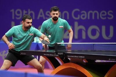 شکست تیم تنیس روی میز مردان ایران مقابل رومانی