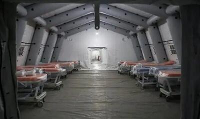 استقرار مجهزترین بیمارستان سیار در بلوچستان