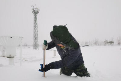 مغولستان امسال شاهد رکورد بارش برف در ۴۹ سال گذشته بوده است