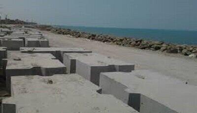 ساخت طولانی‌ترین دیوار حفاظتی در پهنه جنوبی سواحل مکران