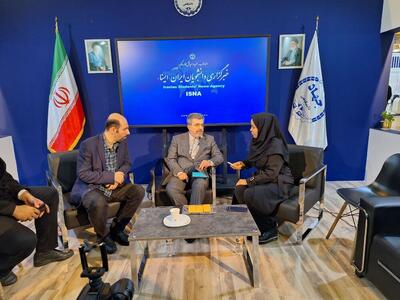 بازدید سخنگوی قوه قضاییه از غرفه ایسنا در نمایشگاه رسانه‌های ایران