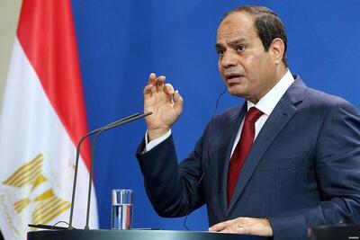 ابراز نگرانی السیسی از کاهش چشمگیر درآمد مصر از کانال سوئز