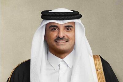 استقبال گرم امیر قطر از همتای کویتی خود در دوحه