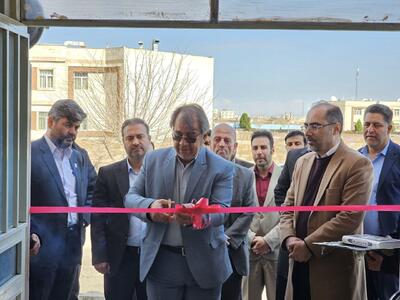 افتتاح آشپزخانه صنعتی در مرکز آموزش عالی فنی و مهندسی بویین زهرا