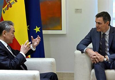 دیدار وزیر خارجه چین با نخست وزیر اسپانیا در مادرید - تسنیم