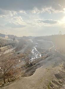 تصویر تکان‌دهنده از رودخانه کرج در زمستان | پایگاه خبری تحلیلی انصاف نیوز