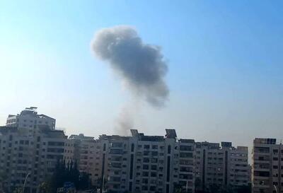 حملات هوایی اسرائیل به یک منطقه مسکونی در دمشق