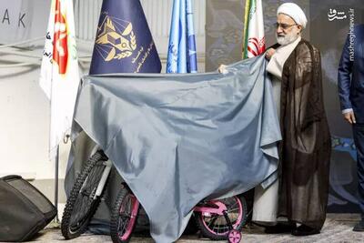 عکس/ افتتاح کارخانه تولید دوچرخه در زندان قزل حصار کرج