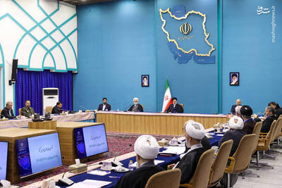 عکش/ حضور سران قوا در جلسه شورای عالی فضای مجازی