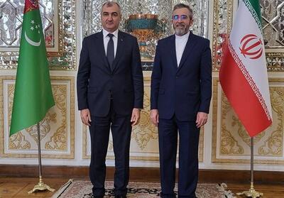 ملاقات معاون وزیر خارجه ترکمنستان با علی باقری - تسنیم