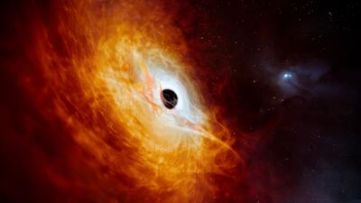 کشف درخشان‌ترین سیاه‌چاله کیهان که روزی یک خورشید می‌بلعد